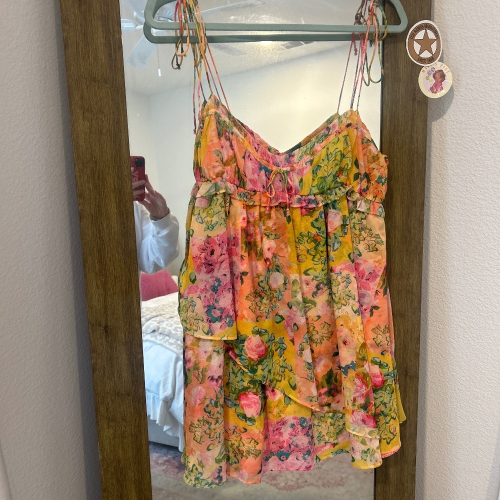 For Love and Lemons Madison floral dress